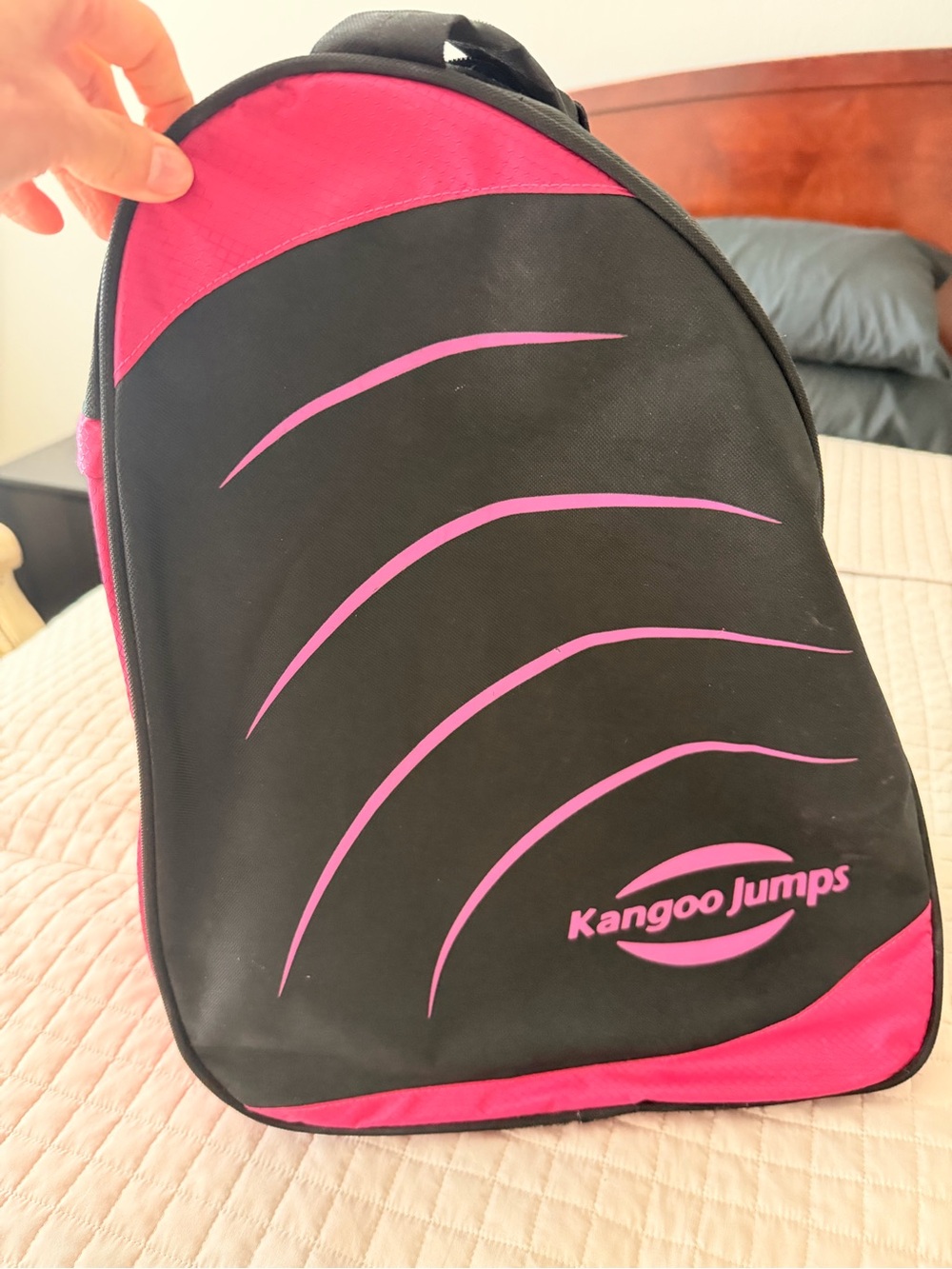 Black & Pink Performance Backpack - Picture 6 of 12